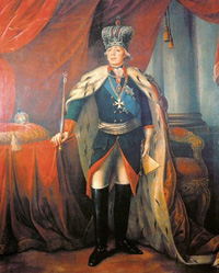 Император Павел I - портрет В. Боровиковского